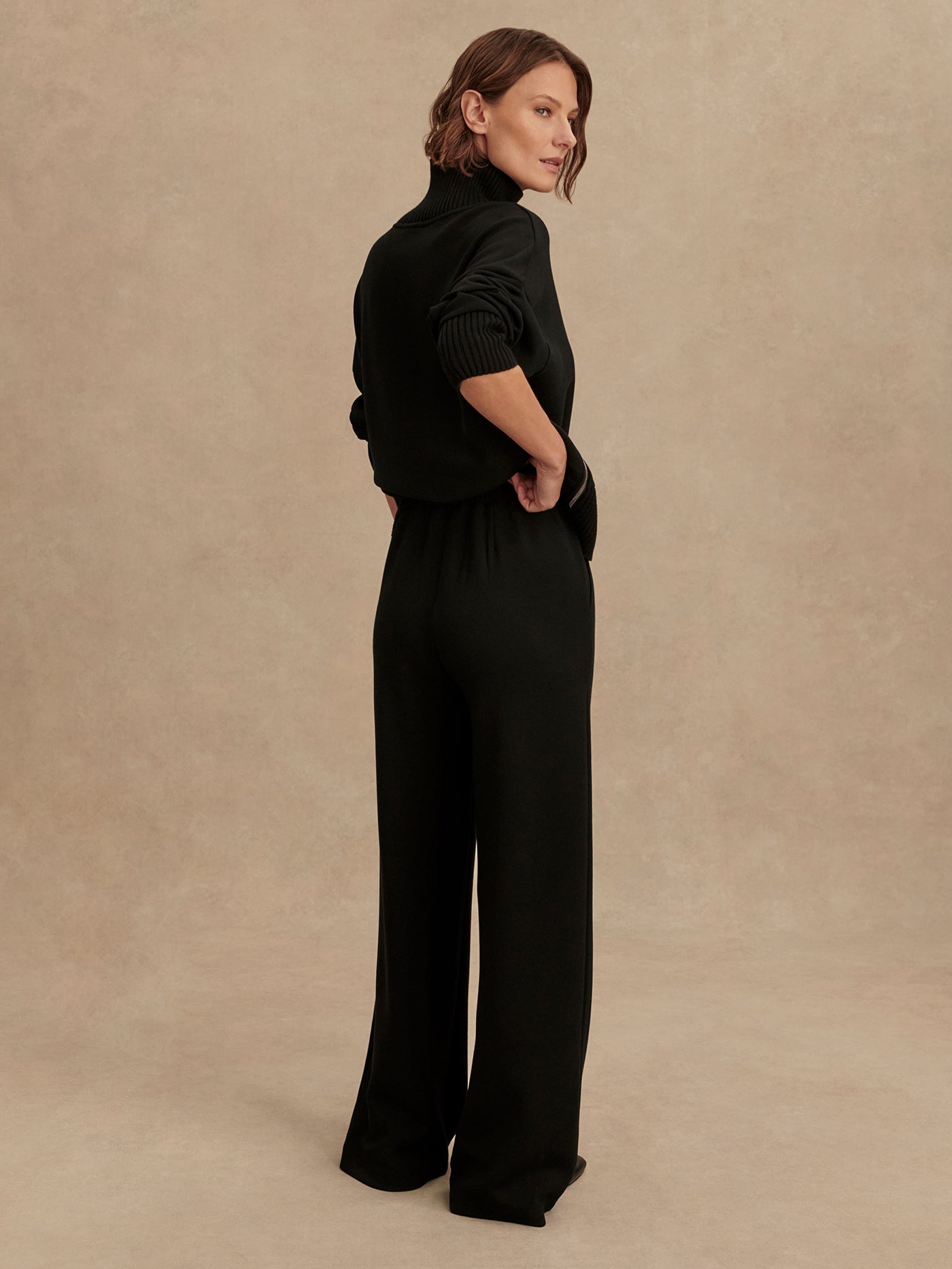 Varley The Extra Wide Leg Pant 29.5 - Black