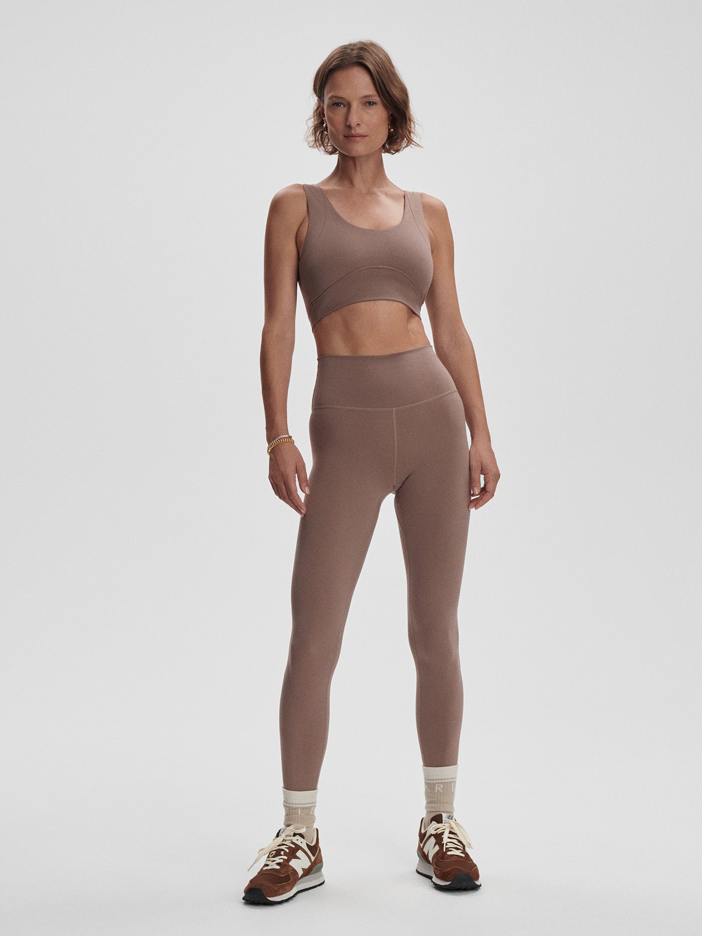 Varley Freesoft Essi Bra - Deep Taupe