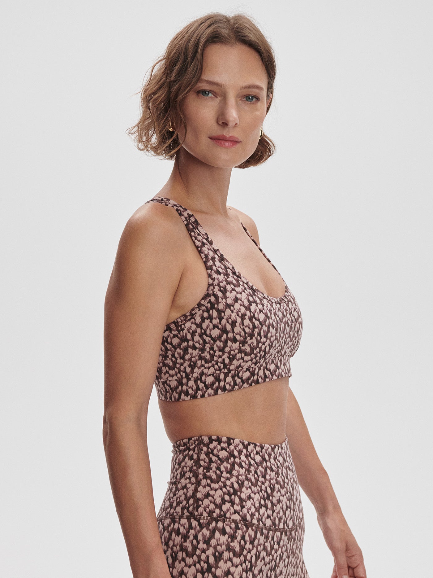 Varley Move Selma Bra - Deep Mauve Petal